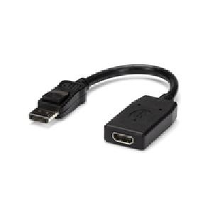 StarTech.com DisplayPort auf HDMI Video Adapter / Konverter mit bis zu 1920x1200 (Stecker/Buchse) - 0,24 m - HDMI Typ A (Standard) - DisplayPort - Weiblich - Männlich - Gerade